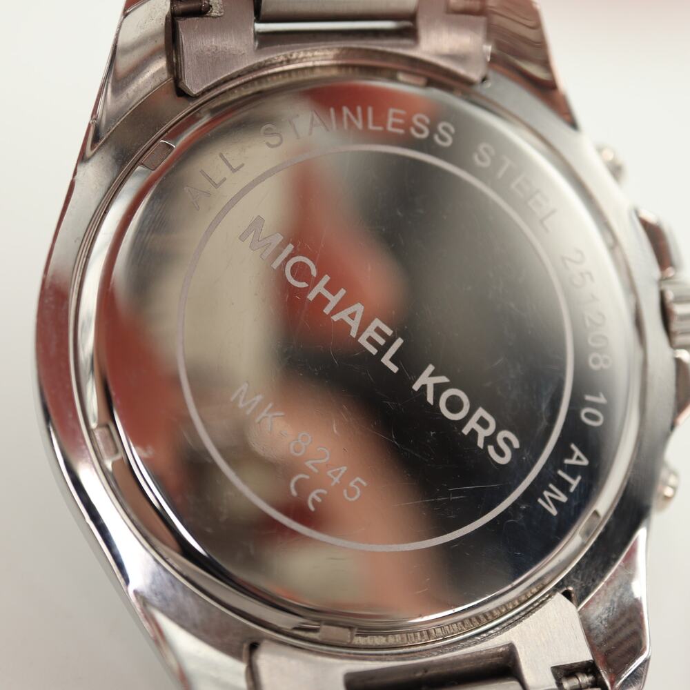 Michael Kors Bradshaw Mens Jumbo 48mm Chronograph Watch MK8245 w New Battery - Picture 10 of 10